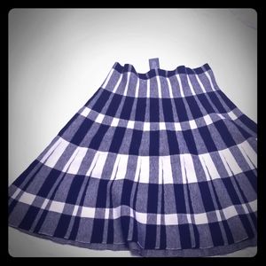 Suzy Shier black and white School girl skirt